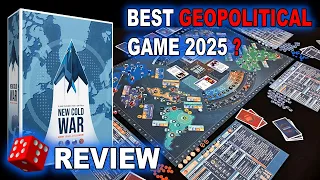 New Cold War - Board Game REVIEW | Card Driven Geopolitical Strategy WARGAME
