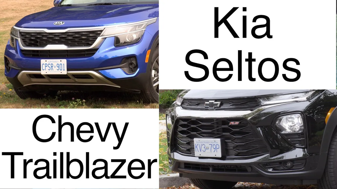 Kia Seltos and Chevrolet Trailblazer comparison // Which do you like?