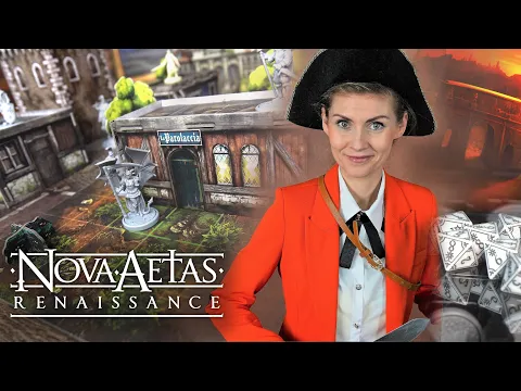 Nova Aetas Renaissance│Cinematic unboxing 4K│Board Game│I couldn't wait this game