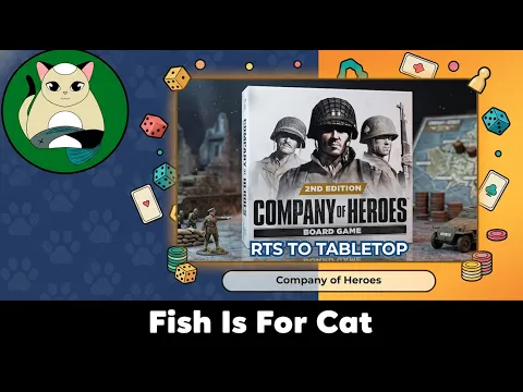 COMPANY OF HEROES Board Game Unboxing ️ US vs Wehrmacht Core Set [No Talk ASMR]