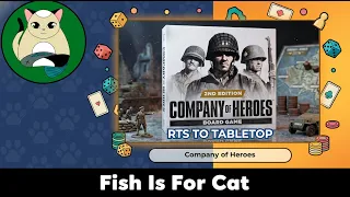 COMPANY OF HEROES Board Game Unboxing ️ US vs Wehrmacht Core Set [No Talk ASMR]