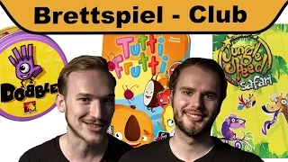 Dobble, Tutti Frutti, Jungle Speed Safari - Lars Paulsen, Rayk Anders im Brettspiel-Club