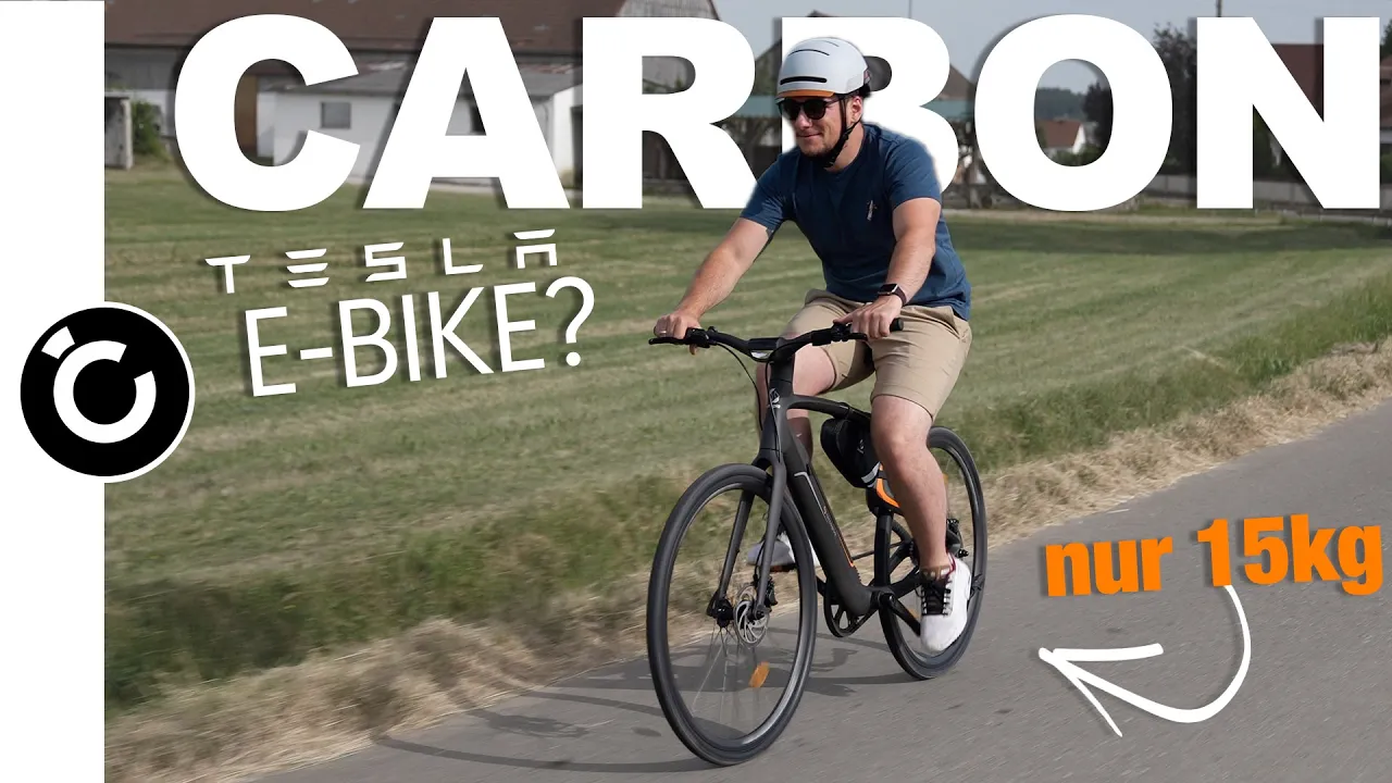 Könnte von TESLA sein? Das Urtopia CARBON 1 E-BIKE im Alltagstest!