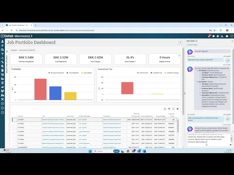 Deltek Maconomy - video