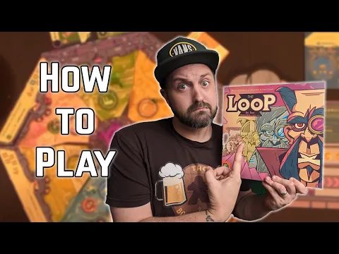 Learn to stop an evil time traveler from destroying everything in The LOOP (How to Play Board Games)