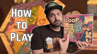 Learn to stop an evil time traveler from destroying everything in The LOOP (How to Play Board Games)