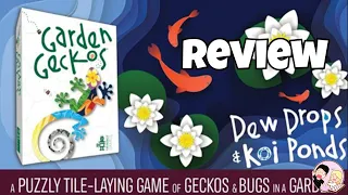 Garden Geckos Dew Drops & Koi Ponds Review: Splash, Stick, and Save 15% on Fun!