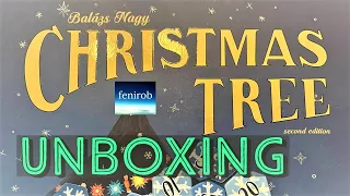 Christmas Tree Board Game (2nd Ed.) - Unboxing (No Talking)