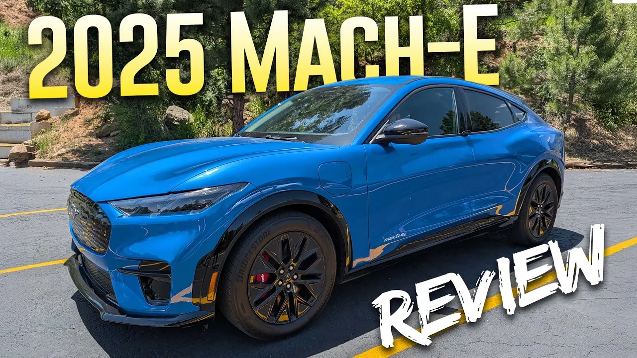 2025 Mustang Mach E Review: New features and cheaper price!
