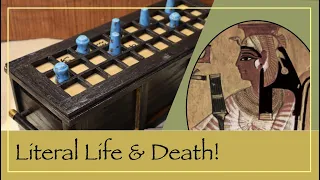 Senet - Ancient Egyptian board game | rules | history | strategy