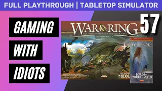 Would You Have Moved at the End? | War of the Ring + LoME | Playthrough | Tabletop Simulator | #57