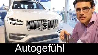 New 2015 Volvo XC90 review exterior interior & engineer interview at Volvo Ocean Race