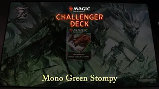 Magic: The Gathering: Mono Green Stompy Challenger Deck
