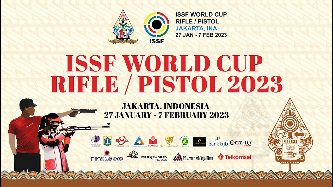 Weltcup Jakarta (INA) 2023: Final Gewehr 50m Dreistellung
