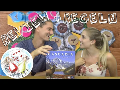Cascadia - Im Herzen der Natur, das Spiel des Jahres 2022 Review + Regeln, Kosmos, Flatout Games