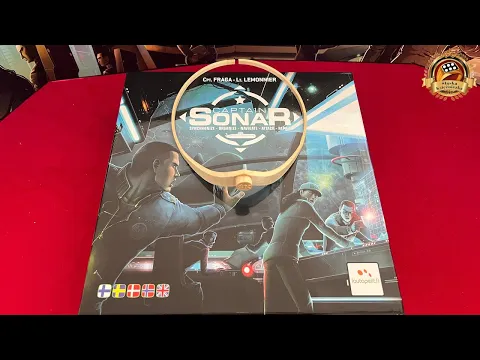 Co się skrywa w starym pudełku, czyli odpakowanie gry planszowej Captain Sonar!