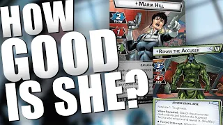 Marvel Champions - Can Maria Hill Defeat Expert Ronan?