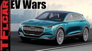 2018 Jaguar I-Pace vs  Audi e-tron vs Mercedes-Benz EQ: Upcoming EV Wars Explained