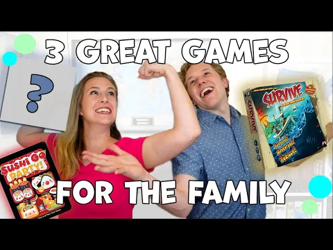 3 Great Board Games for the Family