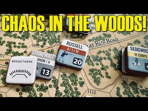 Wilderness 1864 Gameplay & Impressions | American Civil War Board Game | Worthington Publishing