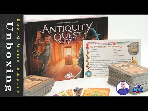 Antiquity Quest Unboxing - Grandpa Beck's Games