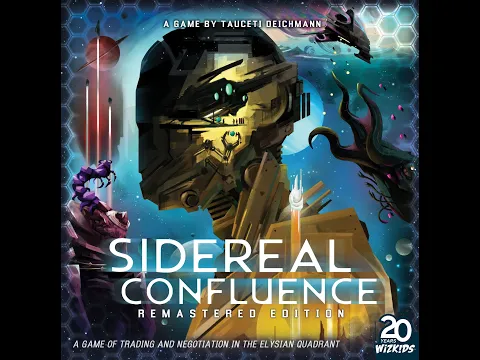 Sidereal Confluence 2nd Edition Board Game Unboxing