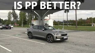 Polestar 2 Performance acceleration and noise test