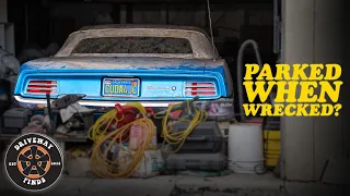 Muscle Car Rescue. Getting a CRASHED 1970 Barracuda on the road again | Driveway Finds