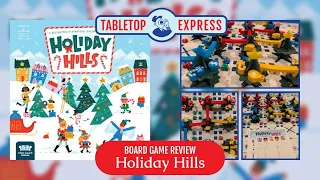 Bright Lights, Holiday Decorations - A Holiday Hills Board Game Review