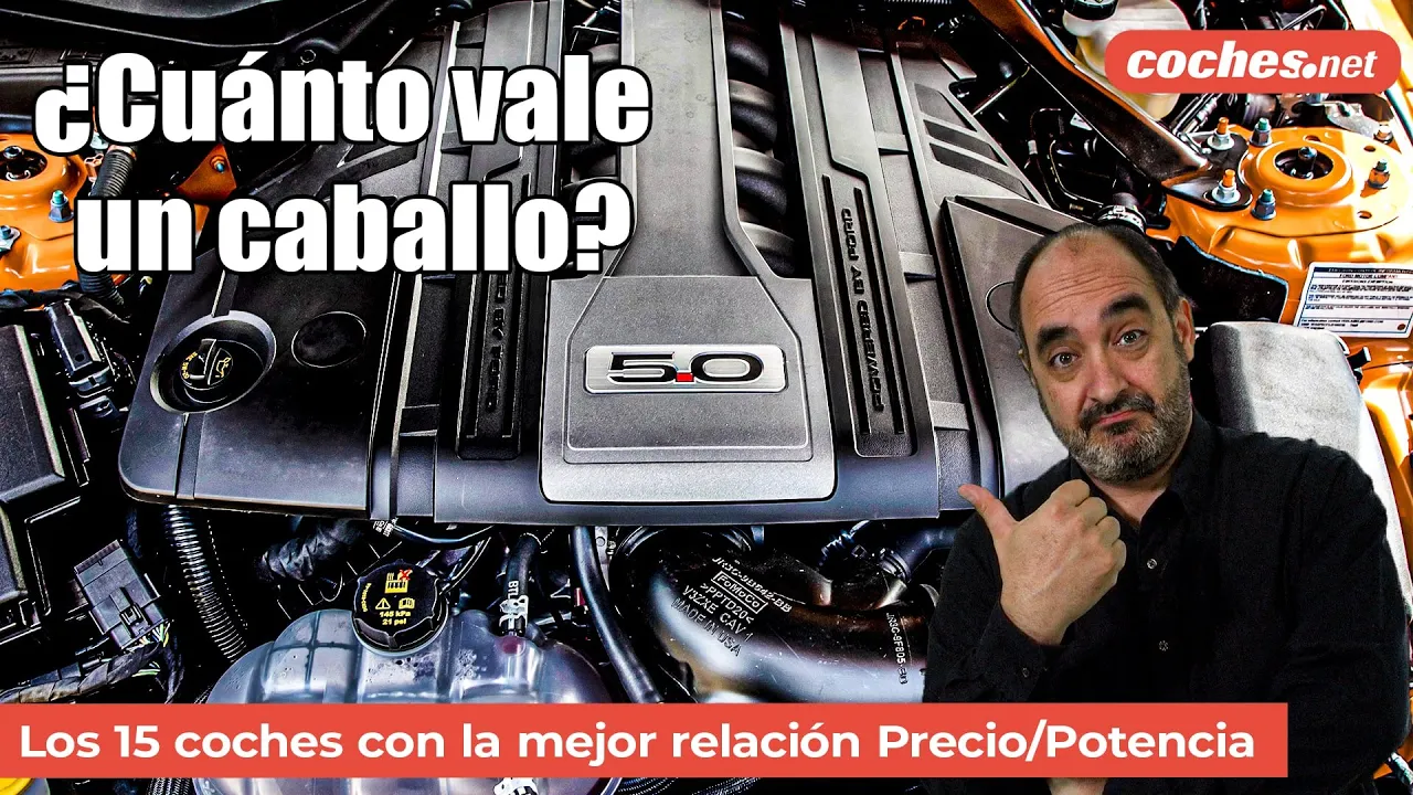 TOP 15 COCHES con mejor relación PRECIO/POTENCIA | Reportaje / Análisis en español | coches.net