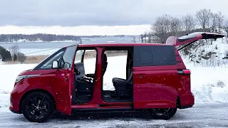 Test av Volkswagen ID. Buzz GTX: Endelig med firehjulsdrift.