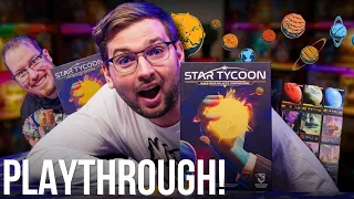 Learn The Ever Shifting Space Economy! Star Tycoon Board Game Teach & Play