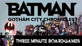 Batman in about 3 minutes