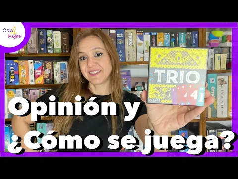 TRIO (Asmodee) Opinión y ¿Cómo se juega?