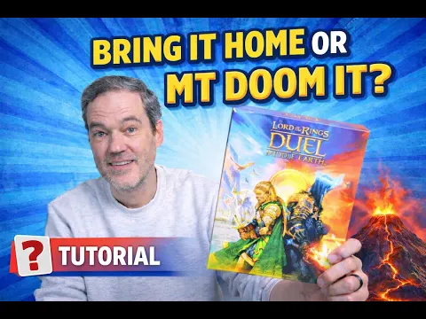LOTR Duel - how to play & mini-review!