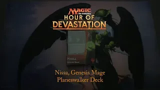 Magic: The Gathering: Hour of Devastation - Nissa, Genesis Mage Planeswalker Deck