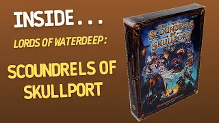 Inside...LORDS OF WATERDEEP: Scoundrels of Skullport Expansion (4k60fps)