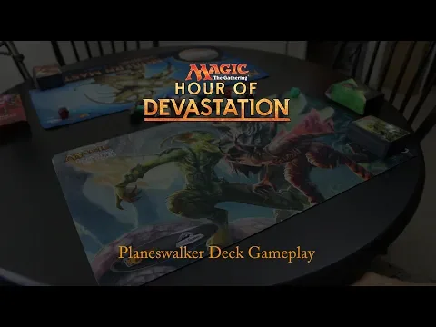 Magic: The Gathering: Hour of Devastation Planeswalker Deck Gameplay
