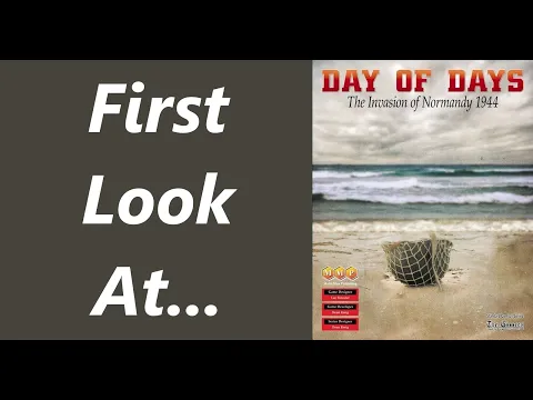 First Look at Day of Days by Multi-Man Publishing