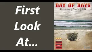 First Look at Day of Days by Multi-Man Publishing