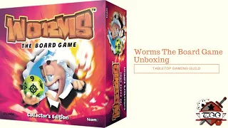 Worms The Board Game Unboxing