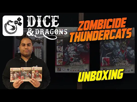 Dice and Dragons - Zombicide Thundercats Unboxing