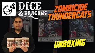 Dice and Dragons - Zombicide Thundercats Unboxing