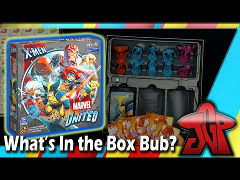 Marvel United: X-Men unboxing