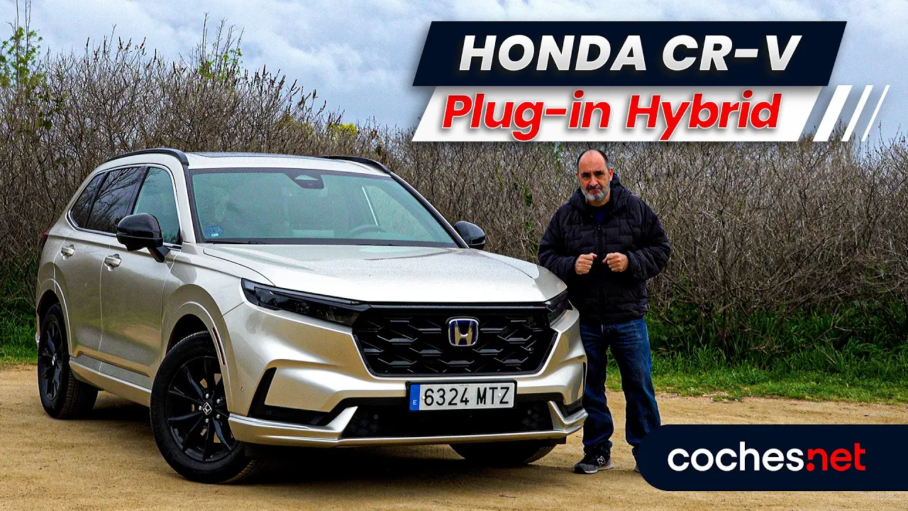 Honda CR-V PHEV Híbrido Enchufable 2025 | Prueba / Test / Review en español | coches.net