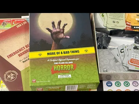 Plum Island Horror: More of a Bad Thing (GMT) - Unbox & Special Kilroy & Son Appearance