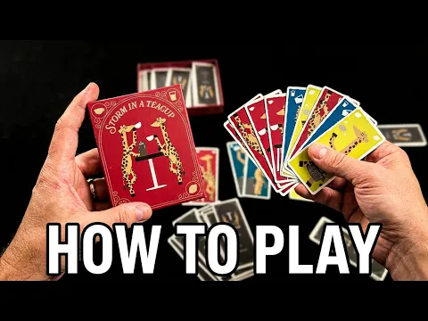 Storm in a Teacup card game rules explanation