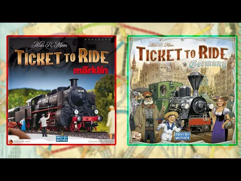 Ticket to Ride Marklin & Germany - A Tale of Route Cards