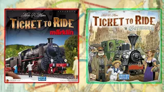 Ticket to Ride Marklin & Germany - A Tale of Route Cards