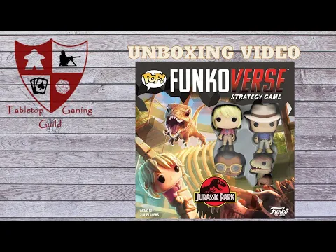 Funkoverse Strategy Game: Jurassic Park Unboxing